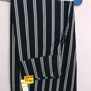 Navy and white stripe Agnes & Dora maxi